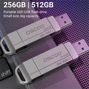Pendrive usb 3.1/3.0 & tipo-c 256gb, flash drive usb 8gb 16gb 64gb 128gb 256gb 512gb