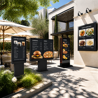 Sinmar Restaurant LCD Outdoor Drive-Thru Digitale Menütafeln Wasserdicht IP65 Werbe-Digital-Signage-Displays für den Außenbereich