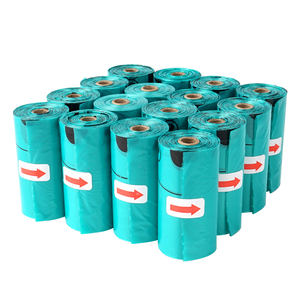 Üretici PE + EPI köpek atık kaka poşetleri sevimli desen çevre dostu Compostable biyobozunur köpek Poop çöp torbaları - Product Image 1