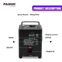 Mini machine à étincelles froides sans fil avec télécommande DMX, double tension, effet feux d'artifice pour mariage, fête, hôtel, scène, événement