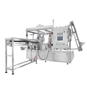 full automatic spout pouch filling stand up pouch packaging juice spout pouch filling machine liquid filler filling machine