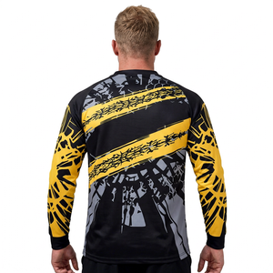Maillot de Ciclismo HIRBGOD para Hombre, Ligero, Tallas Grandes, Estampado, Elástico en Cuatro Direcciones, Serie Filipinas, Gráficos Solares, Bandera de Águila - Product Image 2