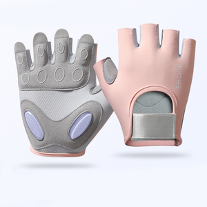 2026 Breathable Wholesale Custom Logo Non-slip Fitness Half Finger Exercise Training Sports Workout Bicycle Cycling <b>Gloves</b> - Product Image 5