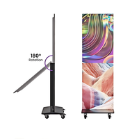 Display LED a Colori Personalizzato per Interni, Schermo Pubblicitario Digitale Autoportante per Promozione Commerciale