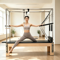 Offre Spéciale Prix Usine : Appareil de Fitness Pilates en Bois d'Érable, Reformer Cadillac pour Usage Commercial et Domestique