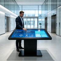 Mesa Táctil Interactiva para Juegos de 65 Pulgadas con Sistema Operativo Android, Panel LCD, Aceptador de Monedas y Billetes, Mesa Multitáctil para Kiosco en Locales de Entretenimiento