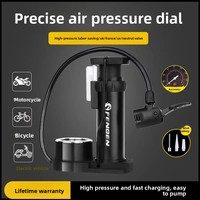 Pompe à air électrique portable universelle à pédale pour vélo, moto et pneus de haute pression, durable