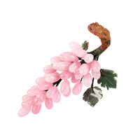 Restaurant Dekoration Ornament Jade Frucht Bunte Jade Stein Kristall Traube