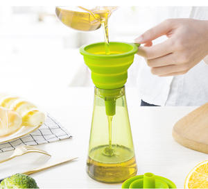 กรวยซิลิโคนพับได้อุปกรณ์ทำอาหารอุปกรณ์ทำอาหาร - Product Image 5