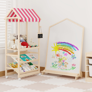 Tablero de dibujo moderno para niños, <span class=keywords><strong>pizarra</strong></span> magnética, pintura de garabatos para bebés, <span class=keywords><strong>pizarra</strong></span> blanca pequeña, tablero de escritura borrable para el hogar - Product Image 5