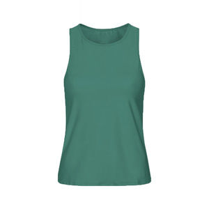 เสื้อกล้ามผู้หญิง ผ้าคอตตอนผสม ยืดหยุ่น นุ่ม ระบายอากาศดี เหมาะสำหรับใส่ลำลองช่วงฤดูร้อน ทรงเข้ารูป สไตล์เบสิค ขายส่ง - Product Image 1