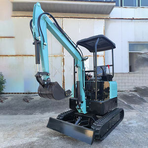 Mini-excavatrice sur chenilles flexible 0,8T 1T 2T, moteur certifié CE, puissance de creusement élevée, vente directe d'usine, livraison gratuite - Product Image 1