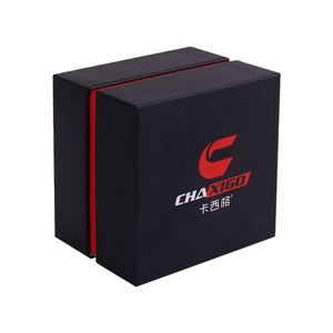 Chất lượng cao biểu tượng tùy chỉnh nhỏ cao cấp cứng nhắc hàng đầu cơ sở các tông giấy Hộp Quà Tặng xem bao bì với nắp - Product Image 2