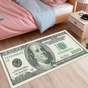 Strip Slaapkamer Bed Dollar Tapijt Rechthoekige Persoonlijkheid Gangen Gang Erker Raam Vloermat - Product Image 3