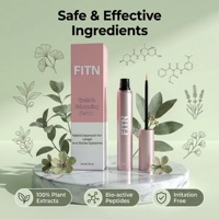 Sérum de croissance des cils premium, allongeant, végétalien, enrichi en peptides et biotine, sans prostaglandine, marque privée, OEM, vente en gros