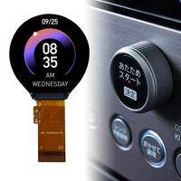 Écran TFT ORIC 1,09 pouce 240x240 avec circuit intégré de pilote GC9A01, interface MCU 8 bits, module de panneau LCM pour montres intelligentes et appareils connectés