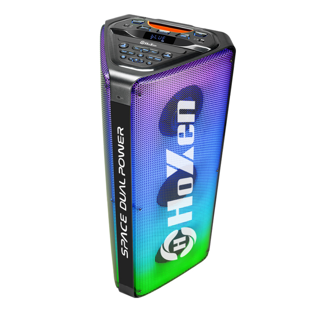 Hot Selling Private Model 6*6.5 Inch Party Speaker with LED Light and Printed logo on the Speaker with  Auracast Function
