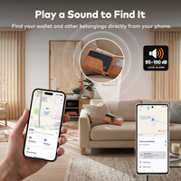 Traceur GPS AGPS en silicone et TPU à distance illimitée avec bouton SOS pour suivi en temps réel via carte mondiale, compatible iOS