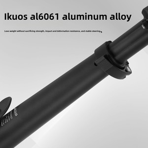 <span class=keywords><strong>Tige</strong></span> <span class=keywords><strong>de</strong></span> <span class=keywords><strong>selle</strong></span> pliable IKUOS SM-A164 en alliage d'aluminium, tube <span class=keywords><strong>de</strong></span> direction réglable en deux sections, <span class=keywords><strong>tige</strong></span> télescopique, Chine - Product Image 2