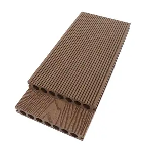 Customized Professional Wpc Decking Board Exterior Flooring Decking Board Wood Plastic Composite Wpc Decking