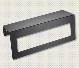 <span class=keywords><strong>Étagère</strong></span> <span class=keywords><strong>murale</strong></span> de salle de bain en métal noir, 2022 pièces, artisanat métallique, support mural moderne industriel - Product Image 5
