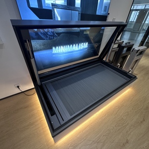 Thiết kế giá rẻ năng lượng hiệu quả mái những người khác cửa sổ và điện hiện đại hẹp có thể hoạt động giếng trời hầm rượu hầm - Product Image 5