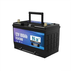 Batterie au lithium YUNFAN 12V 100Ah 1300CCA Start-Stop 1300A à impulsions pour le démarrage des moteurs de camions lourds - Product Image 4