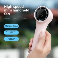 Ventilateur portable mini turbo N606pro de haute qualité OEM, rechargeable, alimentation électrique 5V, pour la maison, la voiture, l'extérieur