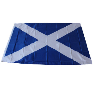 Drapeau écossais écossais 90x150cm Union Jack <span class=keywords><strong>Euro</strong></span> 2025 Croix de Saint Andrew Drapeau bleu avec un X blanc étanche - Product Image 2