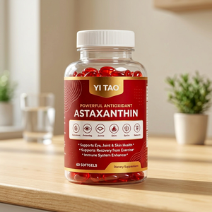 Cápsulas Blandas de Astaxantina Avanzada: Cada cápsula contiene 10 miligramos. Una fórmula antioxidante totalmente natural. - Product Image 1