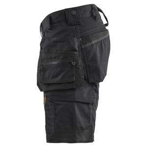 BLAKLADER - 175218329900C60 Short Craftsman stretch Noir-PANTALON DE TRAVAIL EAN 7330509924853 SHORT DE TRAVAIL - Product Image 3