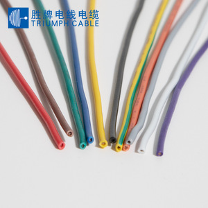 Triumph Cable Irradiated Pvc Electronic Wire 24 22 20 18awg High Temperature Connection Wire For Small Household Appliances - Product Image 1