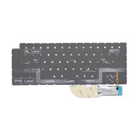 Clavier de remplacement en gros pour ordinateur portable Dell Latitude 15 9510 9520 2-en-1 03R93D US rétroéclairé sans cadre noir