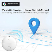 S20 Google Find Hub Traceur d'animaux de compagnie intelligent - Fonctionne avec Android, BLE 5.1, alarme 100 dB, batterie CR2032