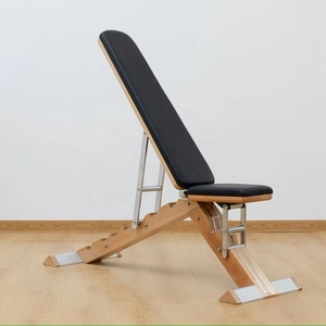 <span class=keywords><strong>Banc</strong></span> de musculation professionnel en bois de hêtre, multifonctionnel pour la maison et la salle de sport, prix d'usine - Product Image 1