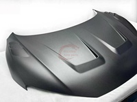 Capot de capot en Fiber de carbone sec mat de style PK personnalisé privé pour Audi R8 2016-2023