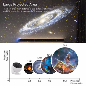 Prix spécial 13 en 1 HD Films Led Bureau Galaxy Étoile Veilleuse <span class=keywords><strong>Planétarium</strong></span> Projecteur Lampe Étoilée Éclairage - Product Image 5