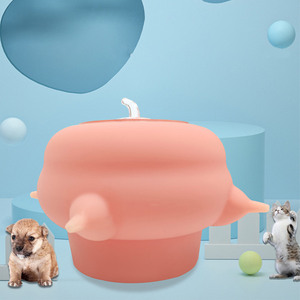 Mangeoire à lait en Silicone pour chiot 200ml, bol d'alimentation en lait en Silicone de qualité alimentaire pour chiot et chaton, <span class=keywords><strong>Station</strong></span> d'allaitement - Product Image 5