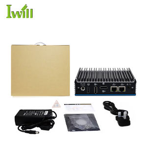 J4125ลินุกซ์มินิกล่องพีซี4K DC 12V คอมพิวเตอร์ขนาดเล็กสนับสนุน6USB 2LAN HD DP ซิงโครนัสและอะซิงโครนัสสามจอแสดงผล - Product Image 6