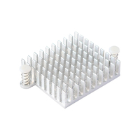 Radiateur de refroidissement électronique en aluminium 43x40x11mm pour carte mère North South Bridge, trou diagonal 55, pour boîtier d'ordinateur