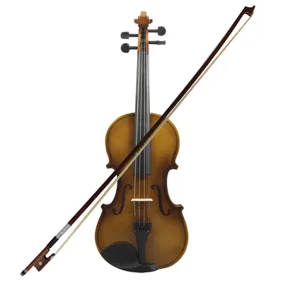 4/4 plástico antigo violino para iniciantes