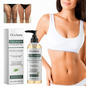 Aceite Corporal Reafirmante de Colágeno, Restaurador de Flacidez, Reductor de Manchas Oscuras y Arrugas, con Aceite Esencial de Romero, Hidratante y Lifting, 150g - Product Image 4