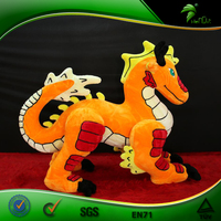 Dragon gonflable Hongyi SPH, jouet animal gonflable personnalisé en PVC avec peluche