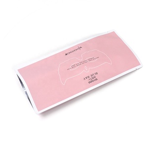 Best sale custom print facial mask packing bag 3 side <span class=keywords><strong>heat</strong></span> sealed laminated foil pouch - Product Image 4