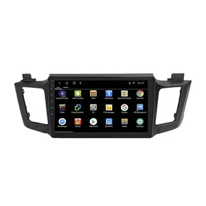 Reproductor de Radio para coche TOYOTA RAV4, pantalla capacitiva completamente táctil de 10 pulgadas, Android 11, 2013-2017, 10,1