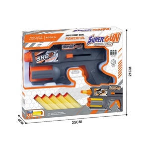 EVA mềm đạn súng với 5 viên đạn mềm Boys' Trò chơi bắn súng thiết lập cho trẻ em - Product Image 3