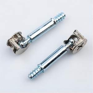 ชุดอุปกรณ์ล็อคเฟอร์นิเจอร์ TYF 3-in-1 แบบ Cam Dowel ทำจากสแตนเลสและเหล็กกล้าคาร์บอน ติดตั้งง่าย สำหรับตู้ครัวและห้องน้ำ - Product Image 1