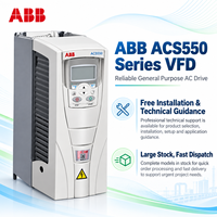 ABB ACS550 Seri VFD Penggerak Frekuensi Variabel 380-480V AC 0.75-160kW Tujuan Umum 55kW 75kW Inverter untuk Kontrol Industri