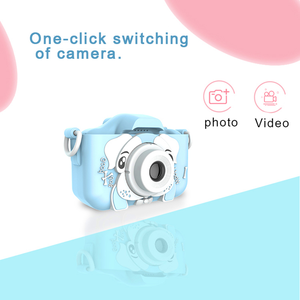 Cámara de Video para Niños de 2 Pulgadas, Directo de Fábrica, HD 1080p, CMOS, MicroSD, Resistente al Agua, 10 Dibujos Animados, Juguete para Selfies con Filtro, Regalo Perfecto - Product Image 4