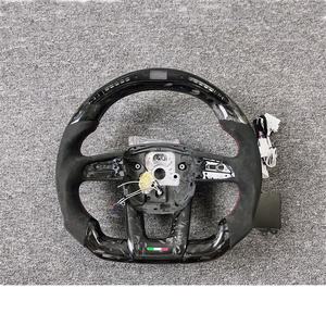 Volants LED pour voiture Lamborghini URUS Huracan <span class=keywords><strong>Aventador</strong></span> LP610 LP580 LP700 LP720 LP750 Volant en carbone - Product Image 4